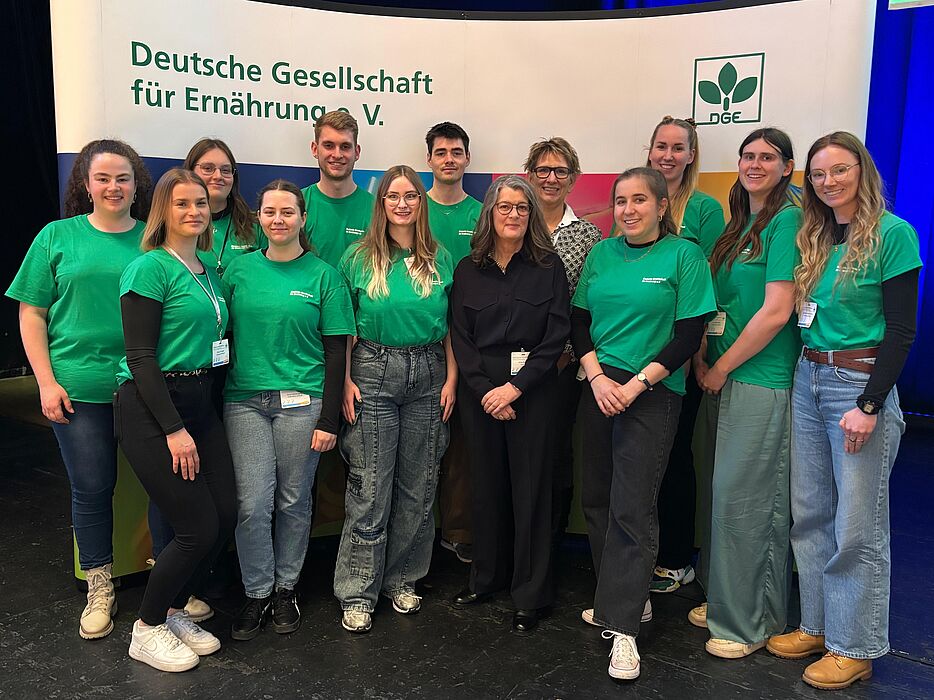 Fachschaft EKG mit Frau Prof. Dr. Anette Buyken und Prof. Dr. Britta Renner